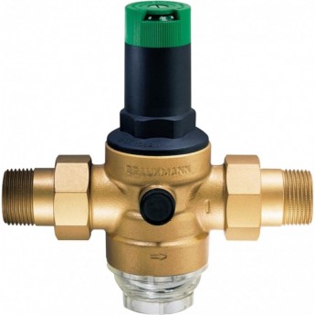 Клапан понижения давления на холодную воду HONEYWELL D06F-2"A диапазон регулировки 1.5-6 атм