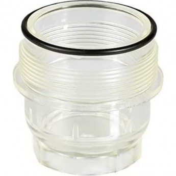 Прозрачная чаша фильтра HONEYWELL SK06T-11/2 с уплотнительным кольцом на размеры R 1 1/2 + R 2