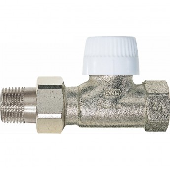 Вентиль для радиатора HONEYWELL HOME V2000DSX15 1/2 прямой, под термоголовку, никелированная бронза, конус